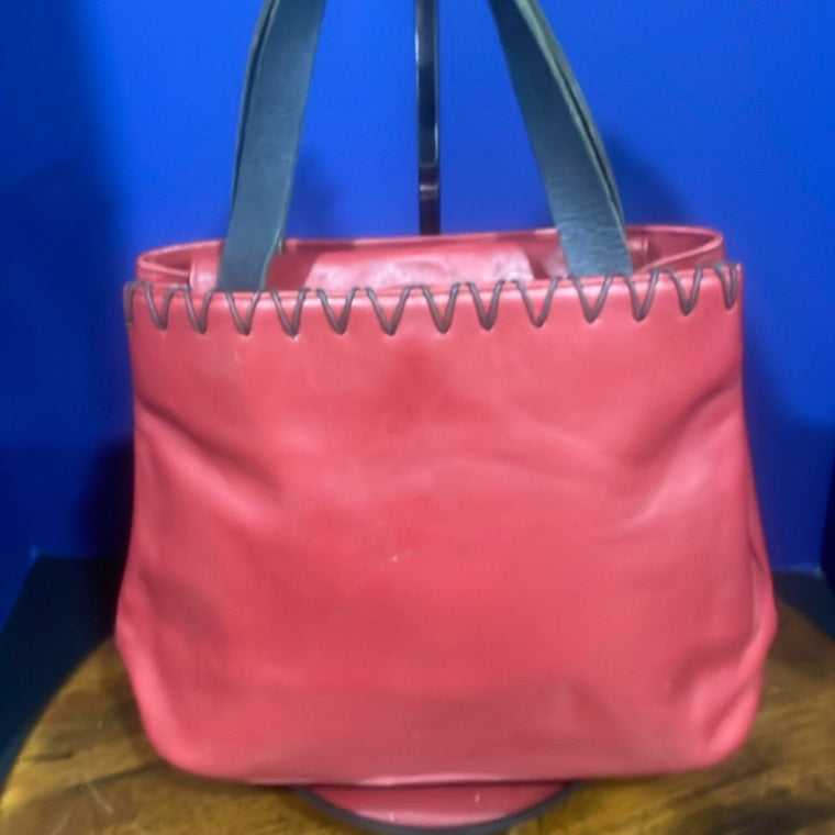 Graffe leather handbag