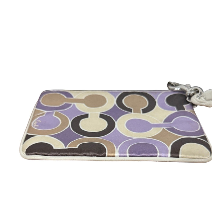 Coach Multicolor Patterned Wristlet