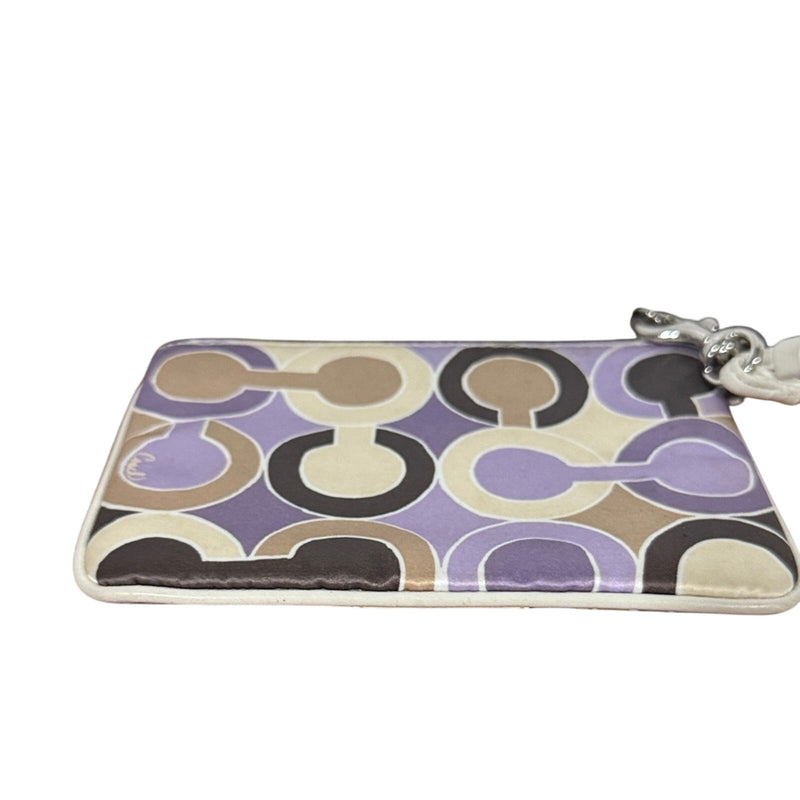 Coach Multicolor Patterned Wristlet