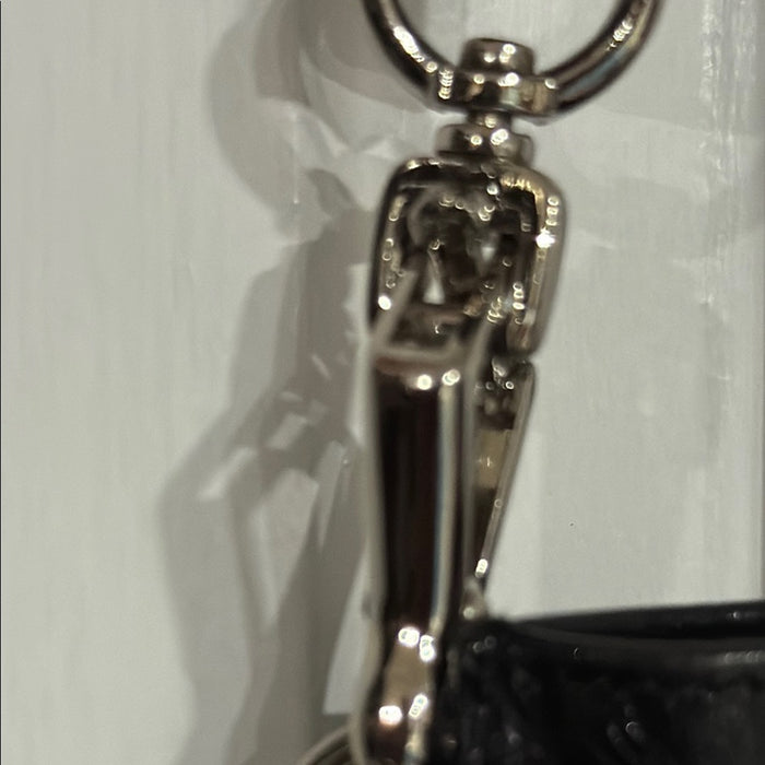 Monsac Black Leather Crossbody Bag