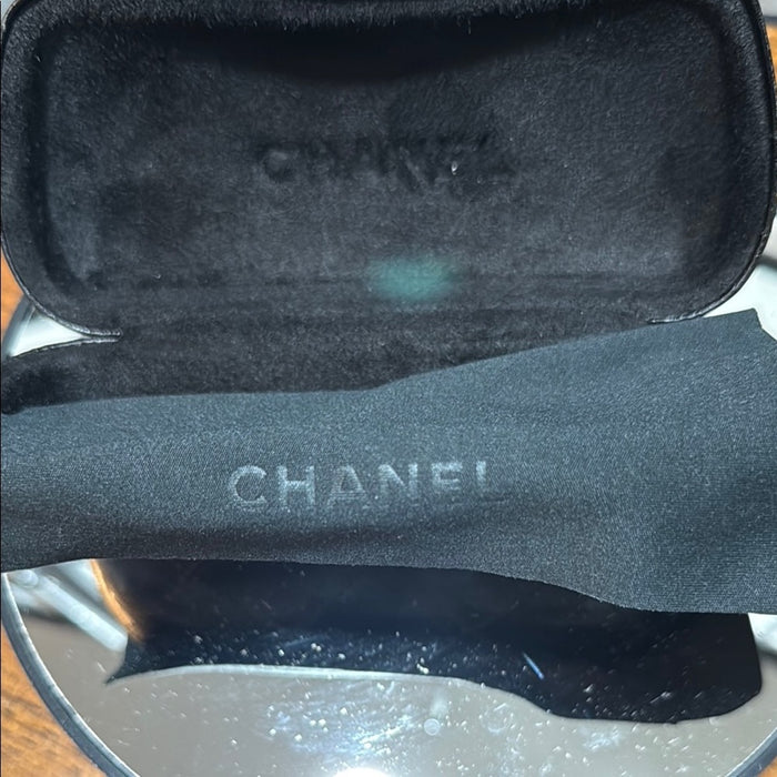 Chanel Black Quilted Sunglasses Case