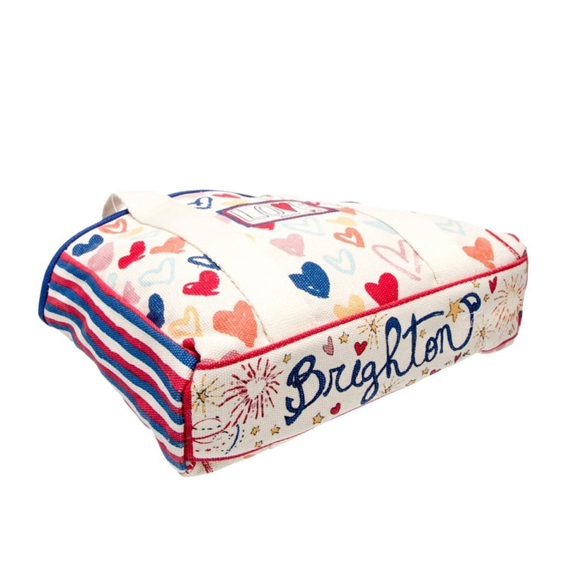 Brighton
Canvas Top Handle Bag w/ Tags