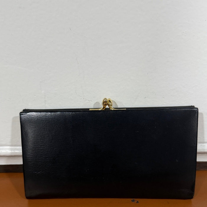 Chic Black Leather Wallet