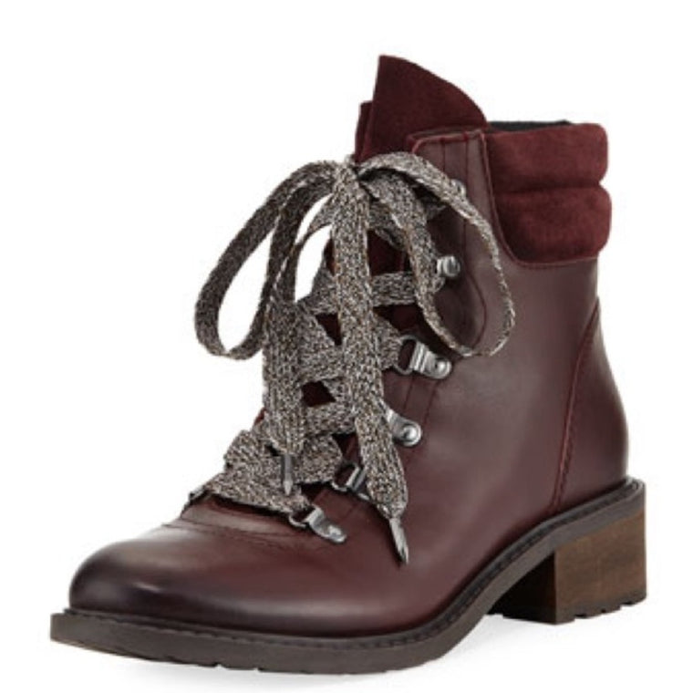 Sam Edelman Darrah Velutto Lace-Up Boot