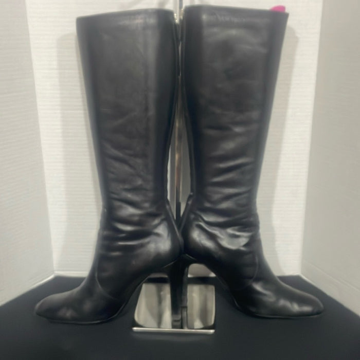 Valentino Garavini Black Knee Boots