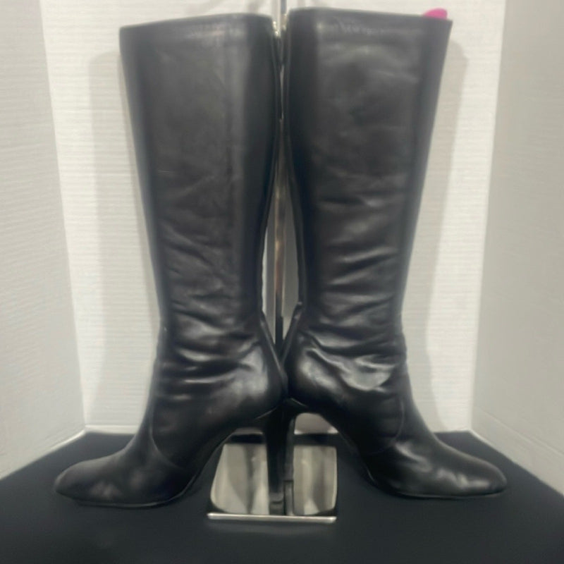 Valentino Garavini Black Knee Boots