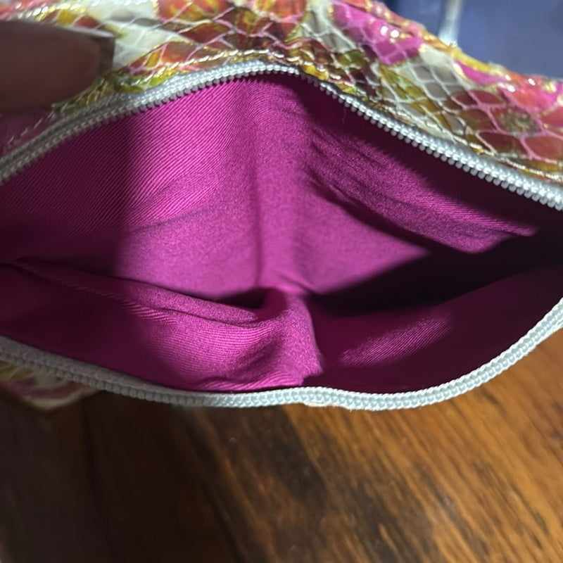 HOBO Floral Leather Wallet/Clutch