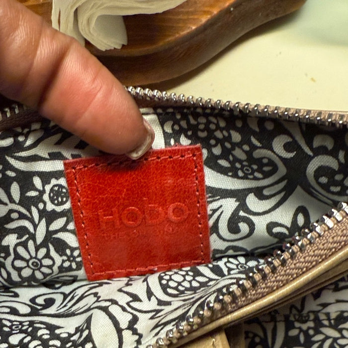 Hobo TanLeather Wristlet Wallet