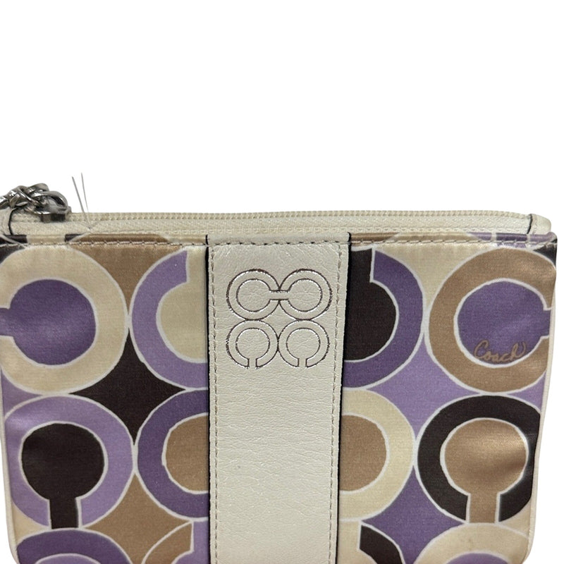 Coach Multicolor Patterned Wristlet
