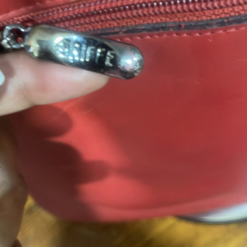 Graffe leather handbag