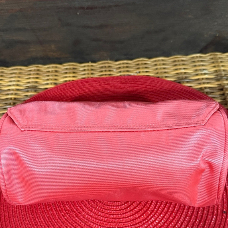 YSL Yves Saint Laurent Paris Make-Up Pouch Coral