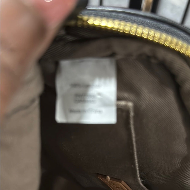 JCREW CAMERA BAG TURNLOCK BLACK w/ Dust Bag