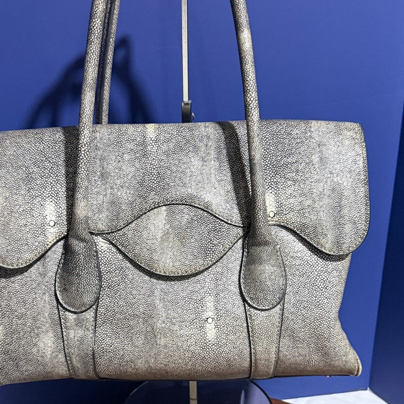 BCBG Faux Stingray Satchel