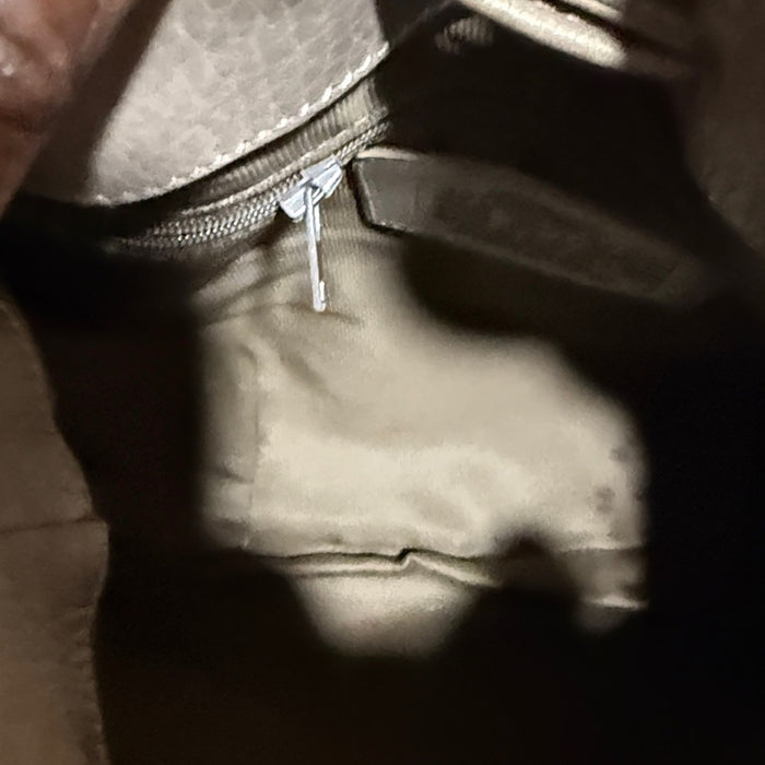 Vintage Coach 4219 Sheridan Marietta Drawstring Bag Beige