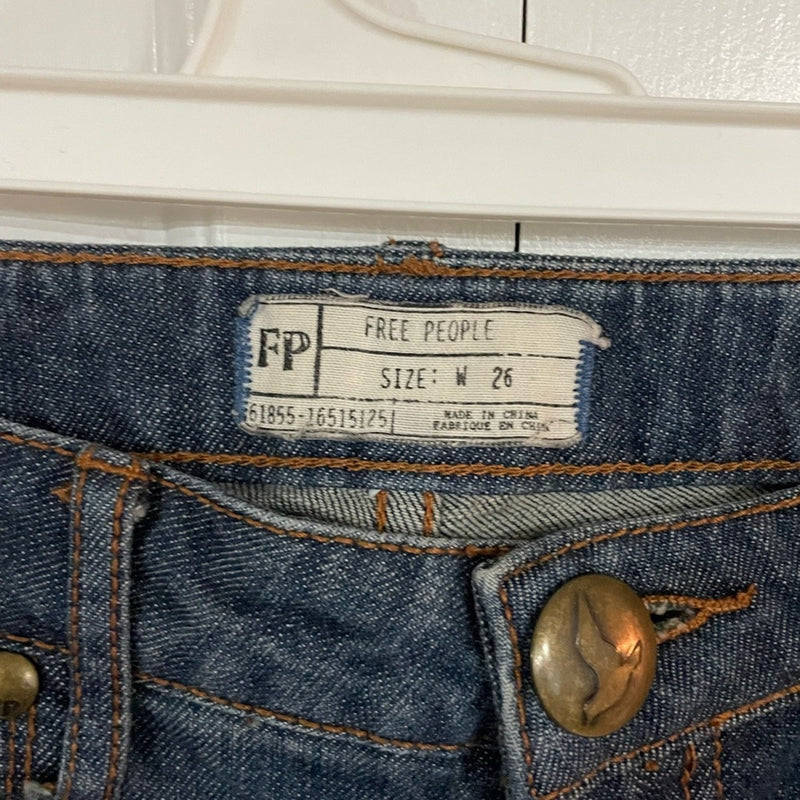 FREE PEOPLE Low Rise Womens Jeans
