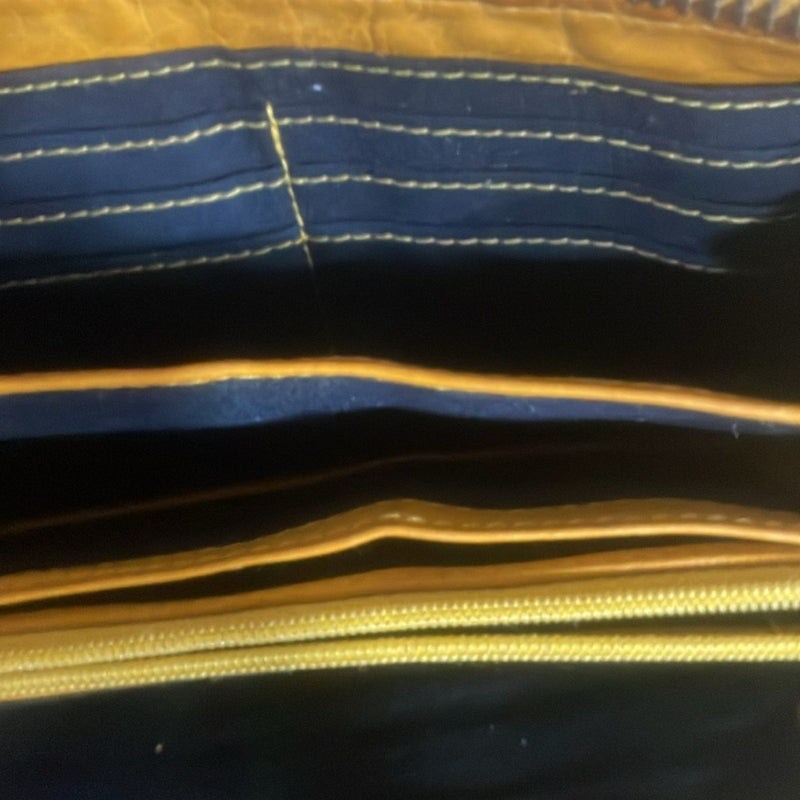 Ashwood Daisy Yellow Wallet Leather Purse Clutch