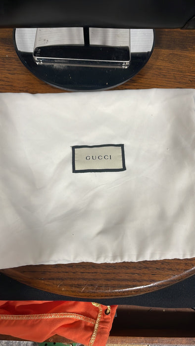 Gucci Princy Leather Boston Handbag with dustbag