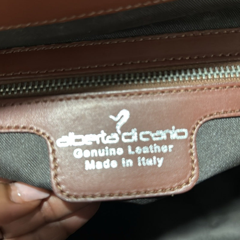 Alberto di Canio leather sachel