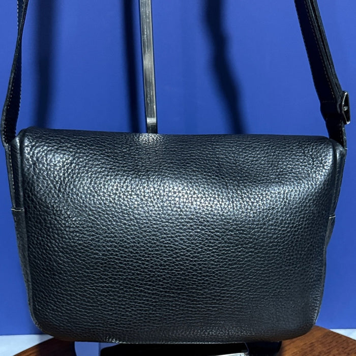 Gucci Black Leather Crossbody and Wallet Bundle