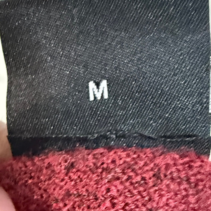 Boss Men's Deep Red V-Neck Sweater