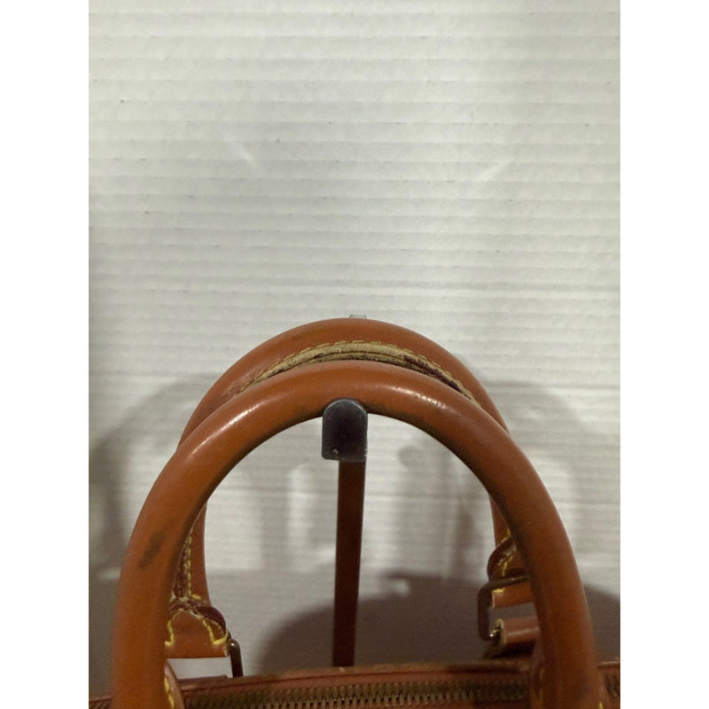Louis Vuitton Tan Epi Alma Satchel W/Dustbag