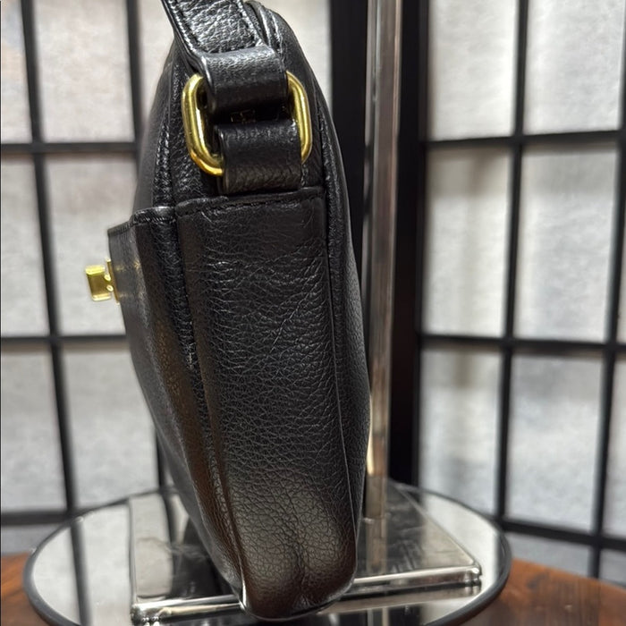 JCREW CAMERA BAG TURNLOCK BLACK w/ Dust Bag