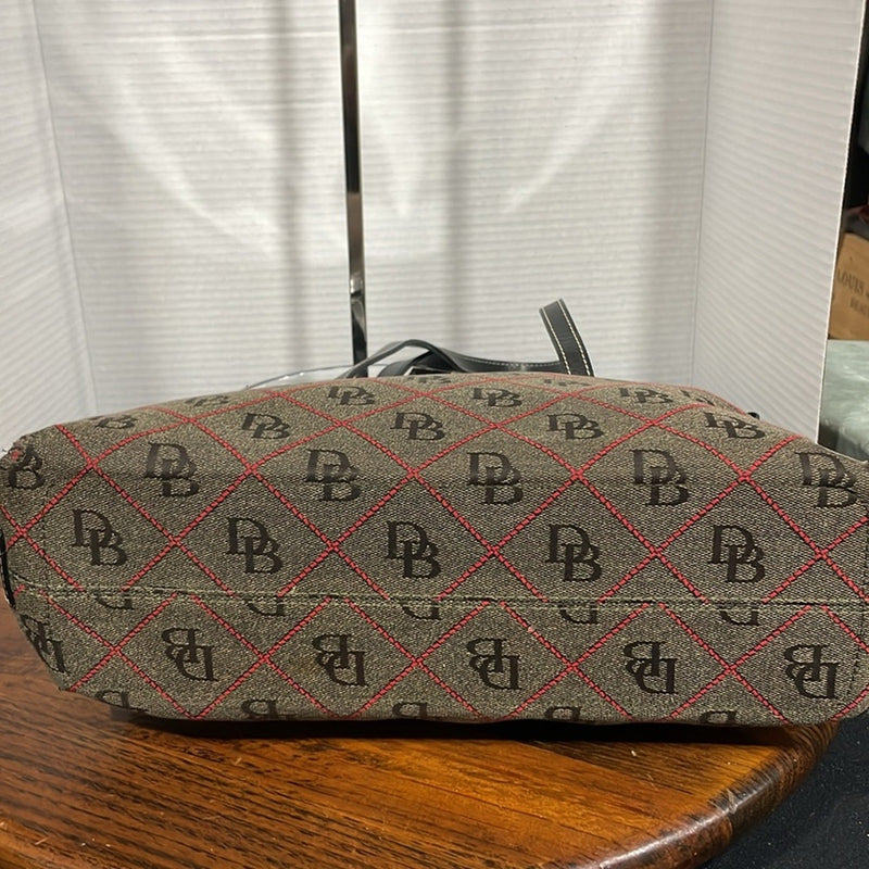 Dooney & Bourke Purse Handbag Logo All Over Print