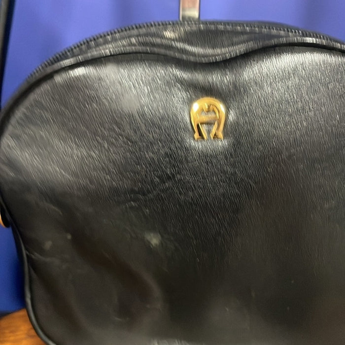 Vintage Etienne Aigner bundle small crossbody bag with lipstick case w/mirror