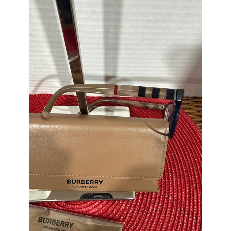 Burberry Eyeglasses and Case with Glasscleaner