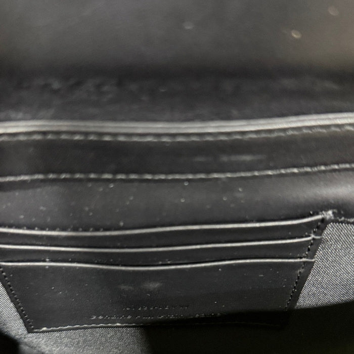 Harley Davidson Black Leather Silver Spike Wallet Handbag Rare