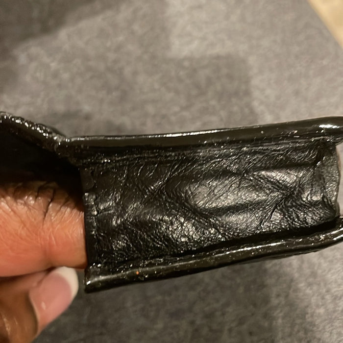 Brighton Mini Small Card Holder Patent Leather
