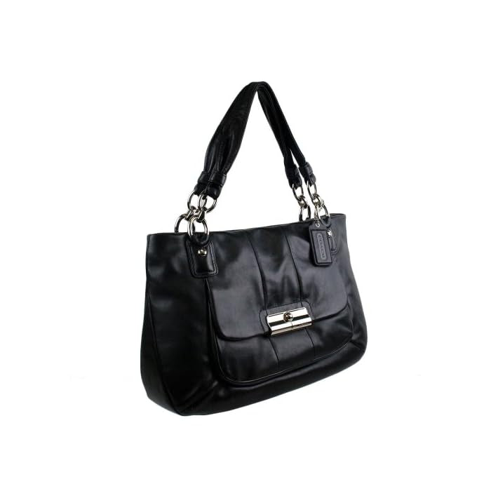 LEATHER CROSSBODY BAG COACH BLACK IN LEATHER