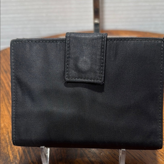 Authentic Prada Vintage Saffiano Nylon Bi-Fold Wallet