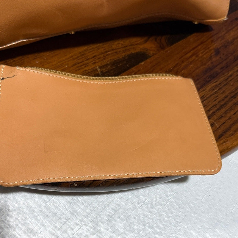 Lancaster Paris Tan Smooth Handbag
Purse with shoulder strap