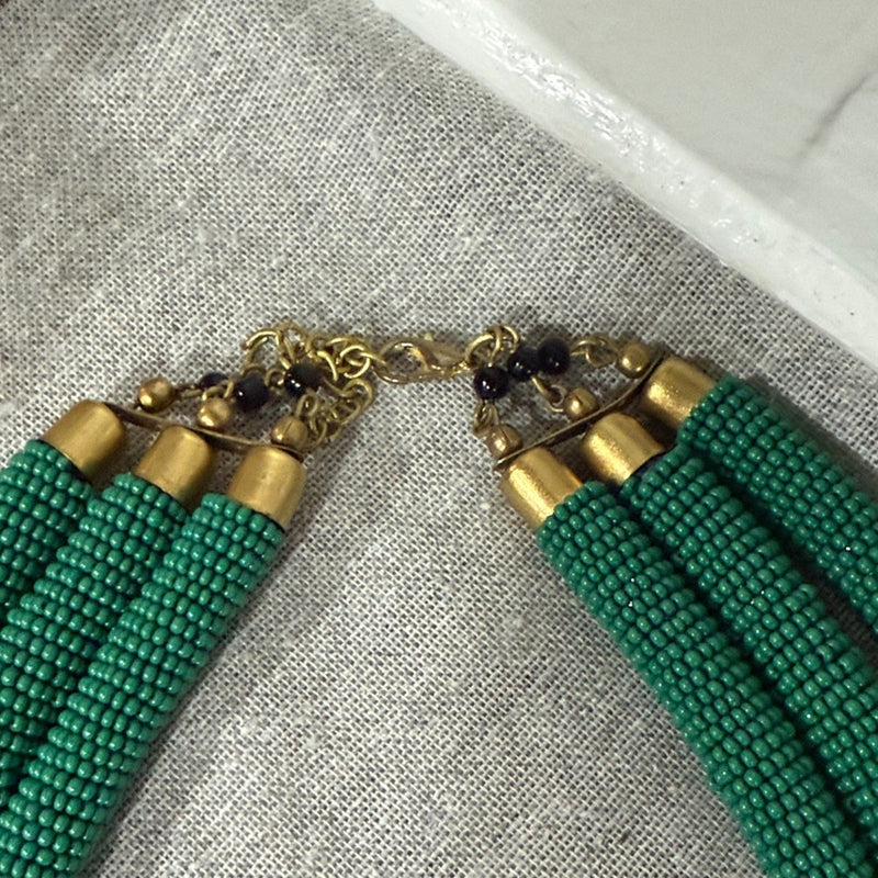 Women's 3 Layer Beaded Necklace