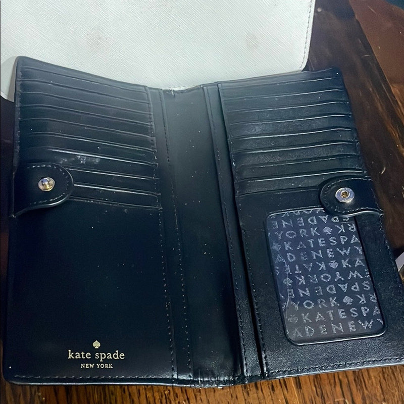 Kate Spade Bundle Wellesley Sim Bifold Wallet and