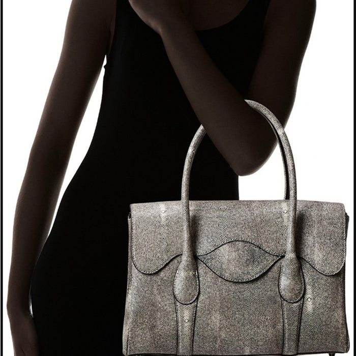 BCBG Faux Stingray Satchel