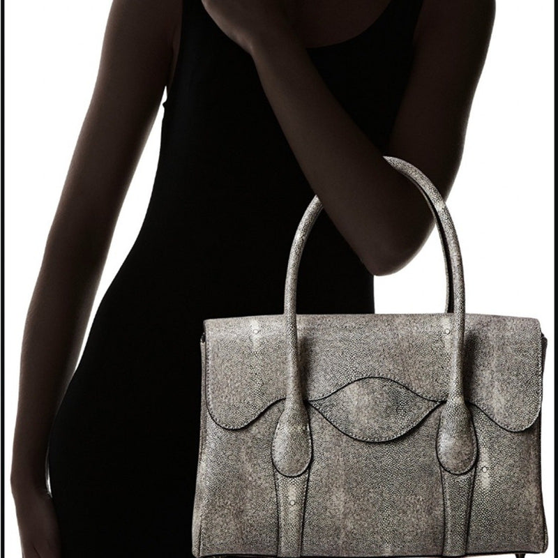BCBG Faux Stingray Satchel