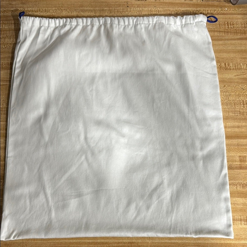 Burberry White Bag with Blue Knight Design