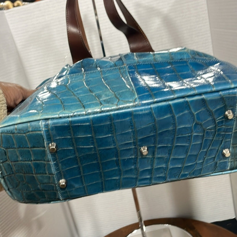 Gabriella Croc Print handbag