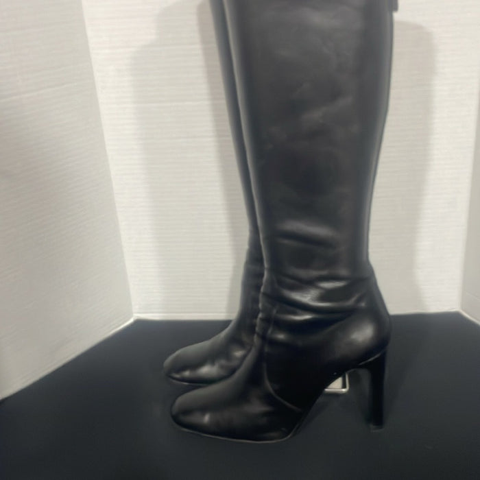 Valentino Garavini Black Knee Boots