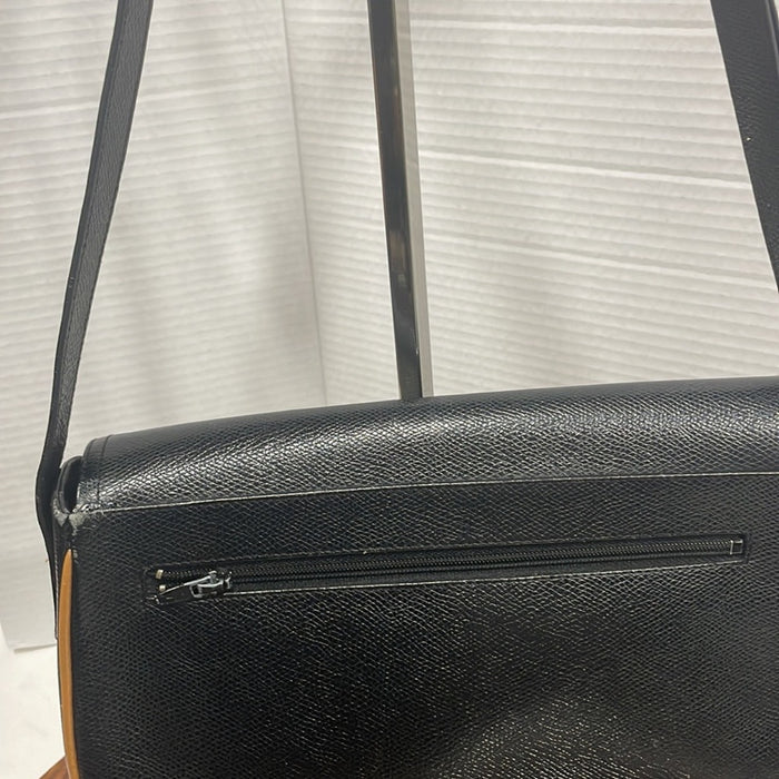 Morabito Black and Brown Leather Bag