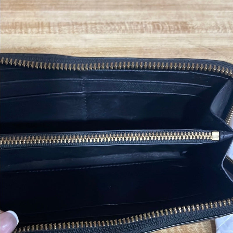 Marc Jacobs Black Leather Wallet