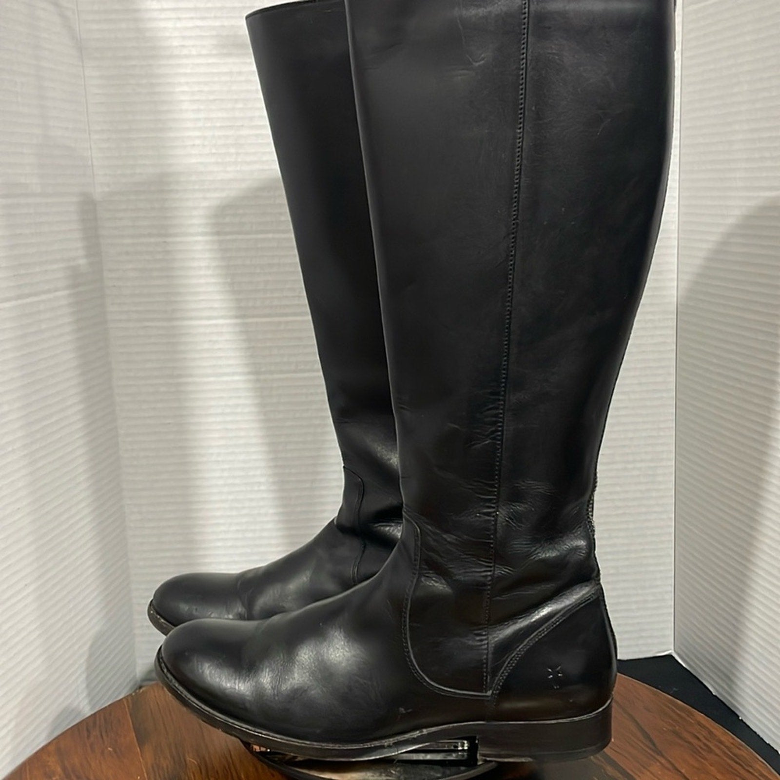 Frye Melissa Stud Back Zip Knee High Boots