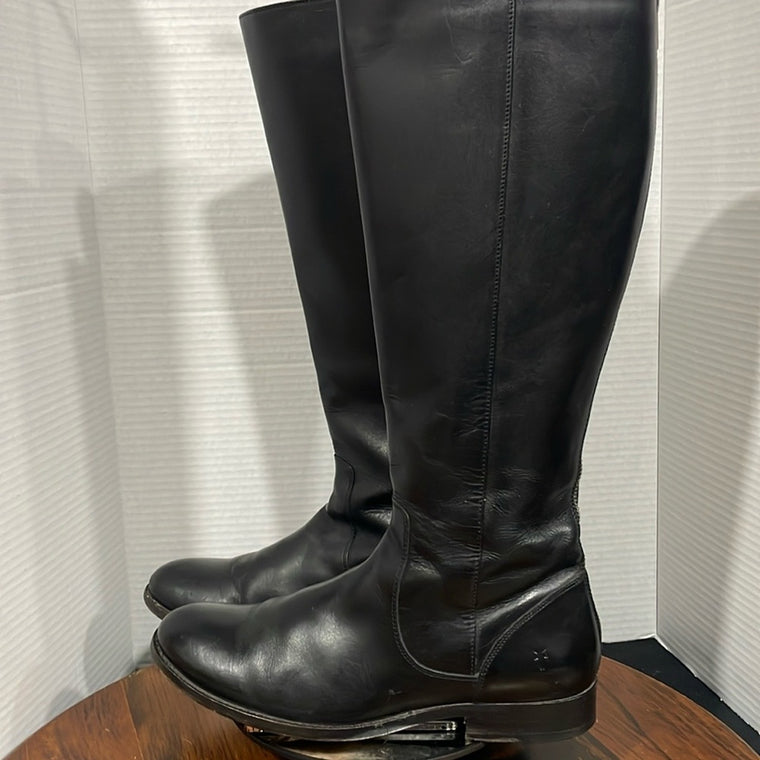 Frye Melissa Stud Back Zip Knee High Boots