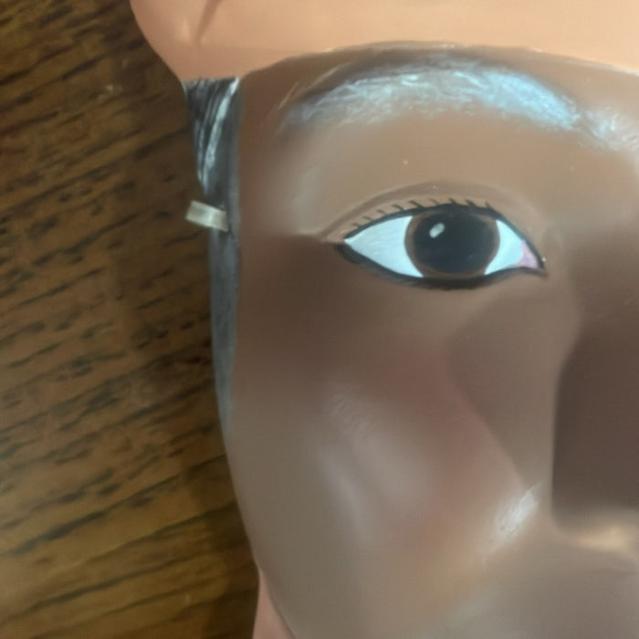 Ceramic Man head wall hanging. Rare Find