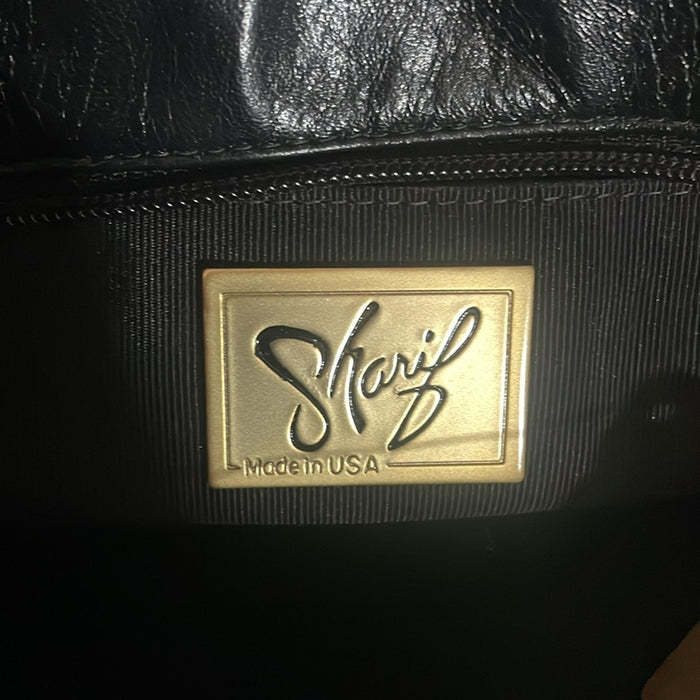 Sharif black shoulder bag