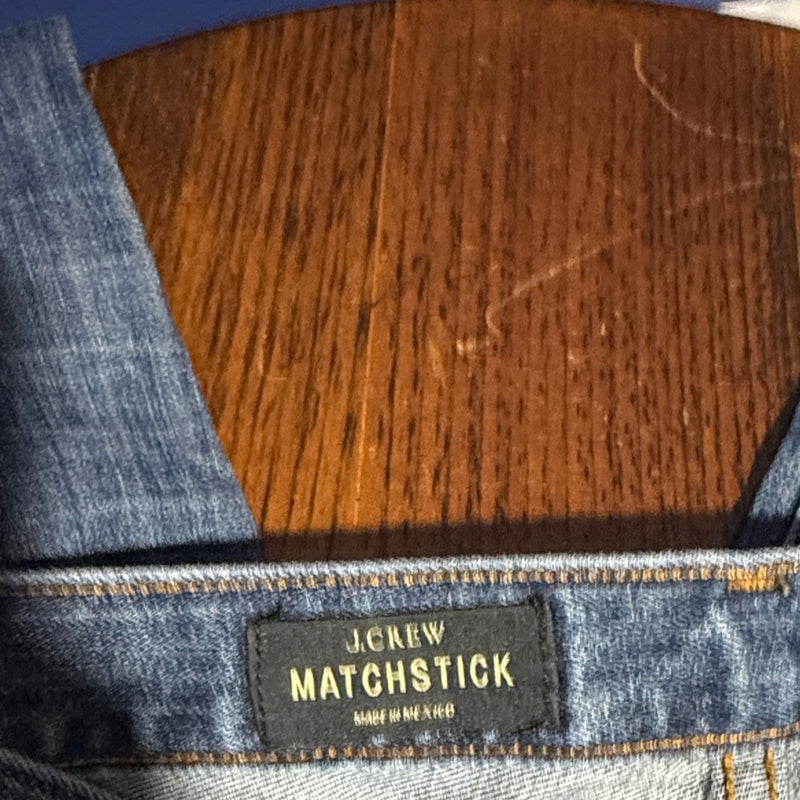 J. Crew Match Book Indigo Blue Jeans