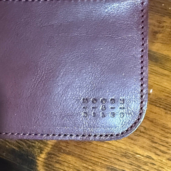 MOORE & GILES SMALL LEATHER ENVELOPE NWT