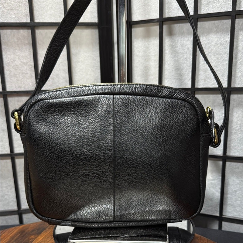 JCREW CAMERA BAG TURNLOCK BLACK w/ Dust Bag